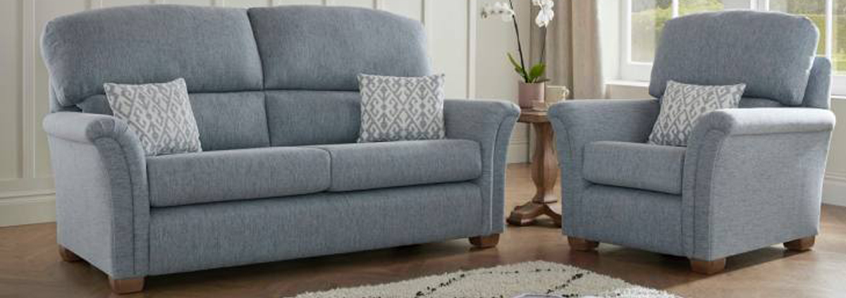 Fabric 4 Seater Sofas